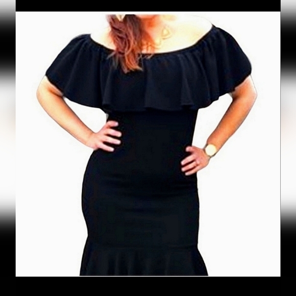 LuLaRoe Dresses & Skirts - Lularoe Cici Black Dress Size 3X